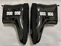 Жіночі чорні Ugg clear mini 36-38 Стильні не промокають