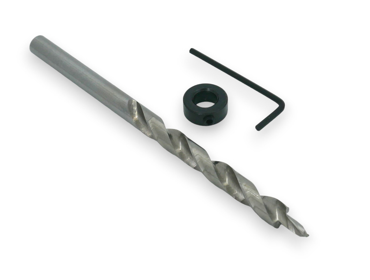 Двухступенчатое сверло 9.5х160 мм с металлическим ограничителем для ...