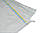 Мішок поліпропіленовий білий 105 см*55 см (жовто-блакитний смугою), фото 3