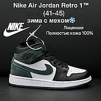 Nike Air Jordan чоловічі зимові кросівки на хутрі