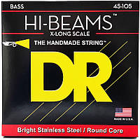 Струны для бас-гитары Dr Strings HI-BEAM BASS - MEDIUM - LONG SCALE (45-105)