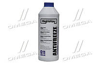 Антифриз HighWay ANTIFREEZE G11 концентрат синий 1,5л