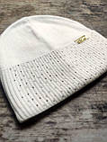 Демісезонна дитяча шапка для дівчинки Perfect (Польща), фото 2