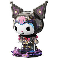 Модель Sanrio Building Block Kuromi мультяшная полумеханическая детская игрушка-головоломка