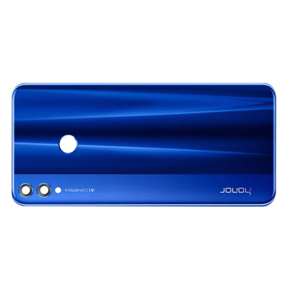 Задня кришка для смартфону Huawei Honor 8X зі склом камери синя
