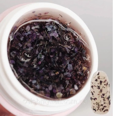 Гель із сухоцвітами SAGA FLOWER GEL № 1, 5 мл, фото 1