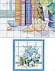 Набір для вишивання за нанесеною на канву схемою "Elegant ". AIDA 14CT printed , 35*36 см, фото 5