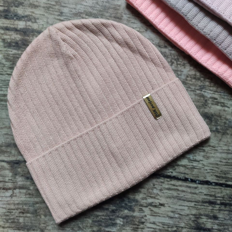 Дуже красива демісезонна шапочка для дівчинки Perfect (Польща), фото 1