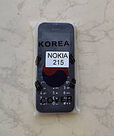 Корпус Nokia 215 (AAA) (чорний) (повний комплект)