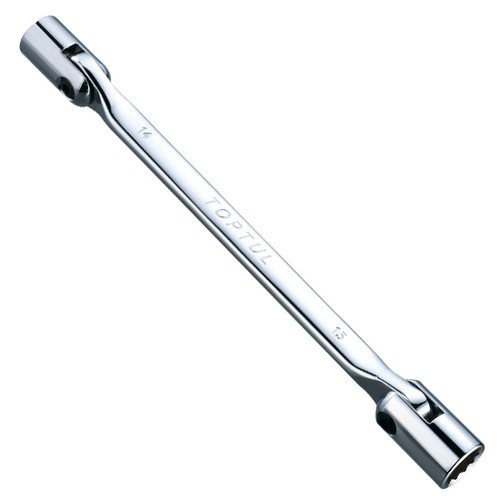 Ключ торцевий двосторонній шарнірний TOPTUL 16х17мм AEEC1617, фото 1