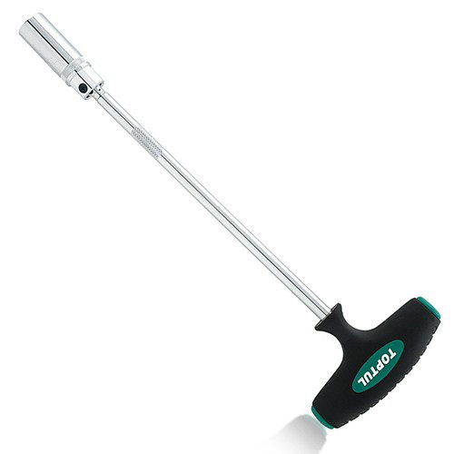 Ключ свічний з магнітом Т-подібний TOPTUL 21мм L350мм CTFB2135, фото 1