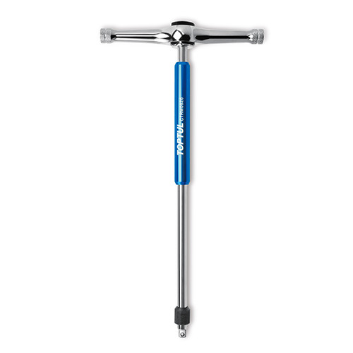 Вороток Т-подібний з тріскачкою 3/8" 72 зубця L1=134mm L=270mm TOPTUL CTRM1227, фото 1