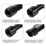 Ключ від технічних шаф багатофункціональний TOPTUL AEBL0501, фото 3