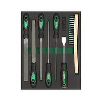 Набір напилків в ложементі 7ед. TOPTUL GVB0701