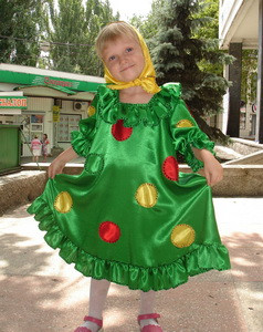 Дитячий карнавальний костюм для ранковика "Конфета" (Матрішка)