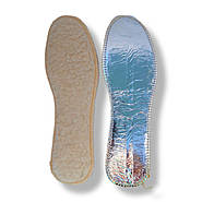 Устілки для взуття баранець хутро+фольга 36-46рр, фото 2