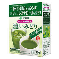 ITO EN Whole Health Powder Tea Koi Midori функциональный зеленый чай в стиках, 2,5 г x 20шт