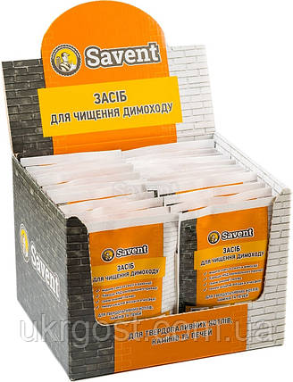 Засіб для немеханічного чищення димоходів Savent 1 кг (25 шт х 40 г), фото 3
