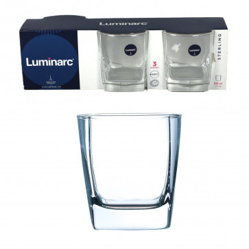 Набір склянок Luminarc Stterling низьких 300мл 3шт (P1159)