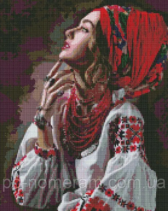 Творч Алмазна Ідейка (AMO7352) Квіти-зорі ©2kolyory_official, 40 х 50 см, фото 1