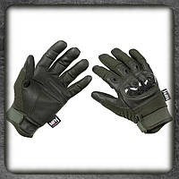 Рукавиці тактичні MFH тактичні Олива Тактичні рукавички для ЗСУ