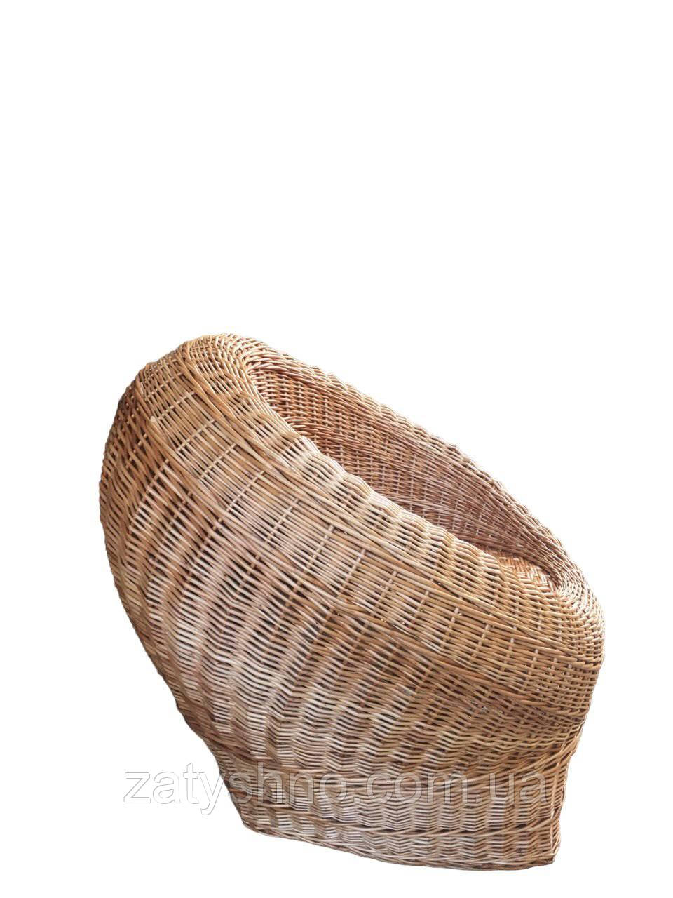 Большое плетеное кресло из лозы - фото 3 - id-p2005494451
