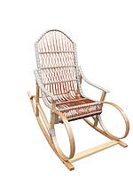 Кресло-качалка плетеная на подарок