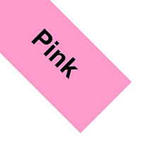 Картридж з сатиновою стрічкою для принтера Epson LabelWorks LK4PBK 12 мм 5 м Чорний/Рожевий, фото 2