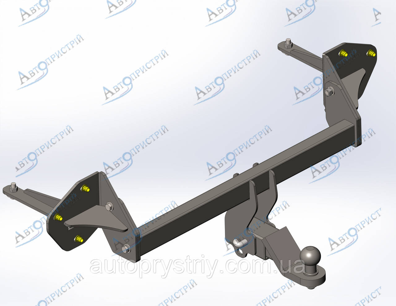 Фаркоп - Chevrolet Equinox USA Кросовер (2010-2017) вставка під квадрат