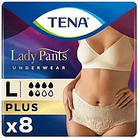 Урологічні труси для жінок Tena Lady Pants Plus  L, 8 шт.