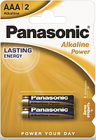 Батарейка Panasonic  Alkaline Power лужна AAA блістер, 2 шт.