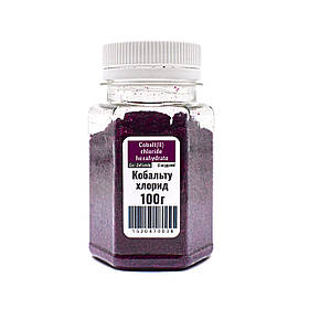 Кобальту (II) хлорид шестиводний Klebrig 100 г Кобальт хлорид гексагідрат