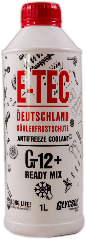 Антифриз CT12+ Glycsol XLC красный E-TEC made in Germany 1л (12)!!!!