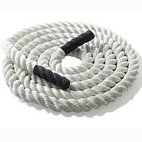 Канат тренировочный для кроссфита 15м Battle Rope Для дома и спорт зала