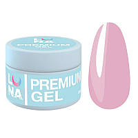 Гель для нарощування Luna Premium Gel 05. бузково-рожевий. 30 мл