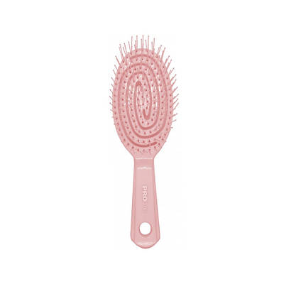 Щітка для волосся PROline спіральна, маленька (18224-Pink)