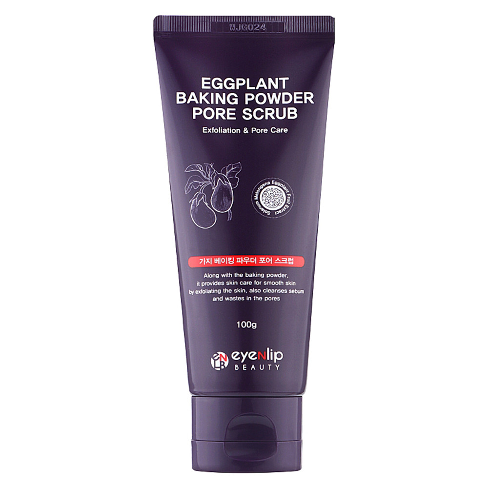 Скраб для обличчя з екстрактом баклажана Eyenlip Eggplant Baking Powder Pore Scrub 100 г