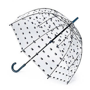 Парасолька-тростина жіноча механічна Fulton Birdcage-2 L042 Blue1 (Синій1)