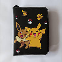 Альбом-книжка для 400 карток на замку (+4 додаткових картки) Pikachu&Pichu