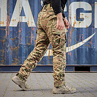 Штани для ЗСУ на флісі МКГП-З22 мультикам з резинкою