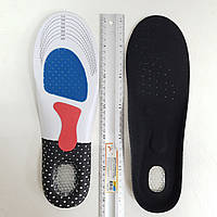 Обрезные стельки ортопедические больших размеров 45-48 для обуви. Спортивные стельки мужские большой размер