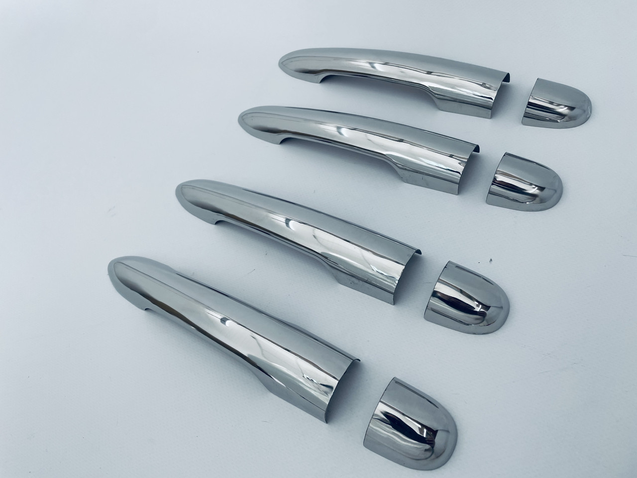 Накладки на дверні ручки (нерж.) RENAULT LAGUNA 2001 - 2007, фото 1