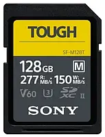 Карта памяти Sony 128GB SDXC C10 UHS-II U3 V60 R277/W150MB/s Tough (SFM128T.SYM)