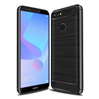 Чехол для мобильного телефона Laudtec для Huawei Y6 Prime 2018 Carbon Fiber (Black) (LT-HY6PM18)