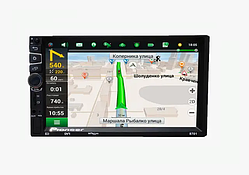 Магнітола Pioner 8701 2DIN,Android GPS+WIFI+4 ядра