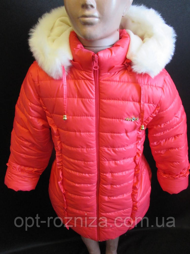 Теплые куртки для девочек на зиму. - фото 2 - id-p355027107