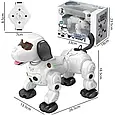 Собака-робот на радіокеруванні Robot Dog 777-602, Пукає парою, сенсорні зони, реагує на хлопавку, фото 2