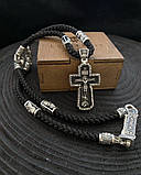 Сировинний хриск на шнурку для шовки, фото 5