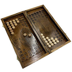 Нарди дерев'яні ручної роботи Backgammon 3 Newt NR-3540, World-of-Toys