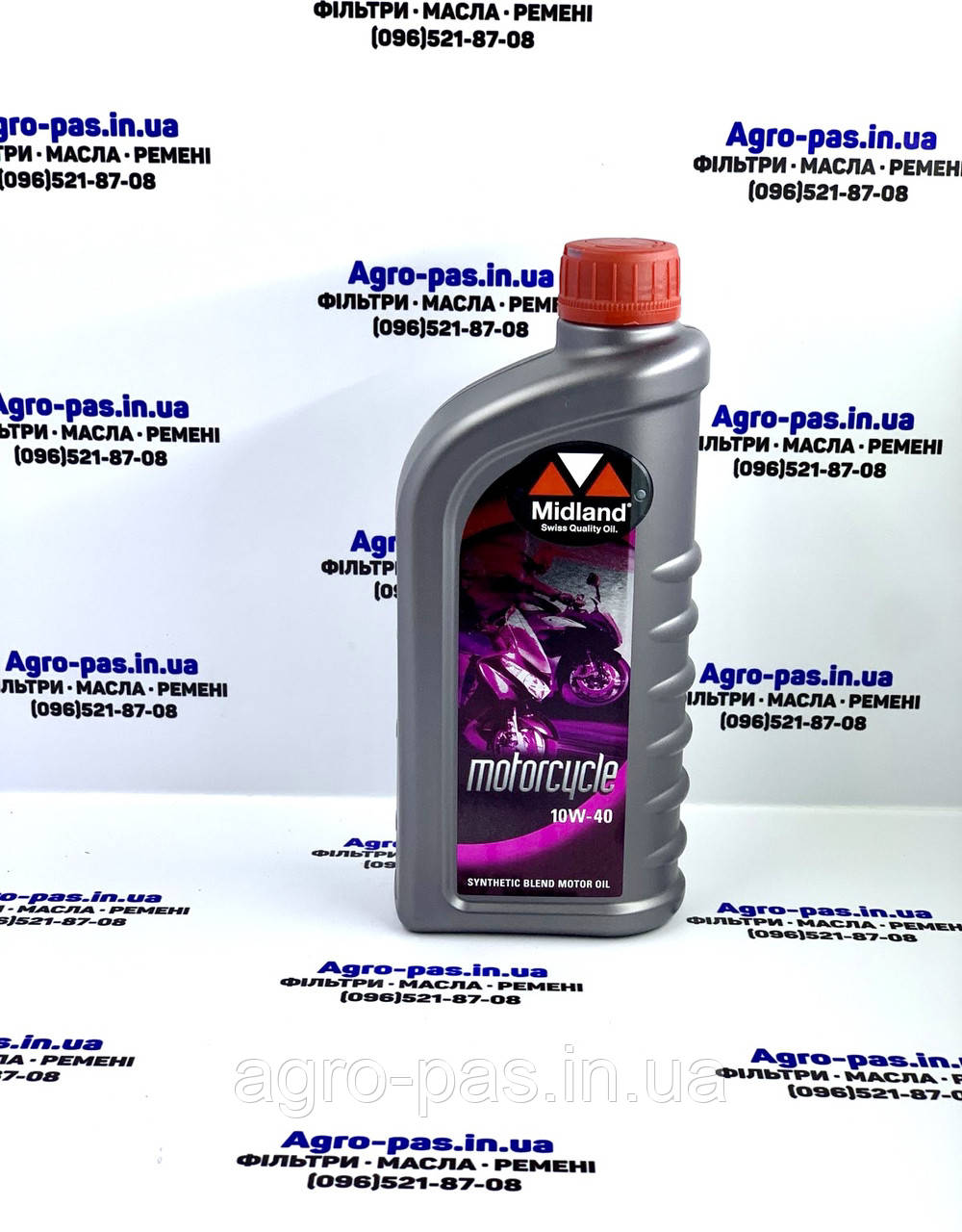 Моторне масло 10W-40 Midland Motorcle ( для 4-тактних двигунів ), фото 1